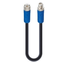 LUMBERG AUTOMATION  934853139  RSTS 5L-RKTS 5L-737/2 M   M12 Power Cordset Male Straight-Female Straight, 5-Pins, L-coded, Shielded, 63 V, Blue Overmold