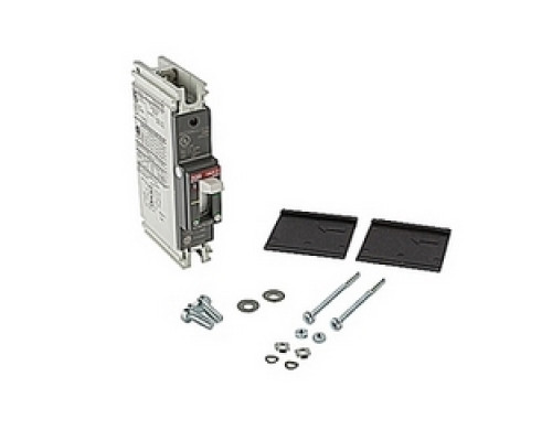 ABB  A1N040TW-1   1 pole, 40 amps rated at 240V AC and 125V DC, fixed trip point molded case circuit breaker, with a thermal magnetic trip device and 14kA at 240V AC and 10kA at 125V DC interrupt current rating