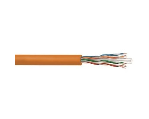 COMMSCOPE UNIPRISE SOLUTIONS UN884034304/10 CS37R ORG C6 4/23 U/UTP RL 1KFT  CS37R ETL Verified Category 6 U/UTP Cable, non-plenum, orange jacket, 4 pair count, 1000 ft 305 m length, reel