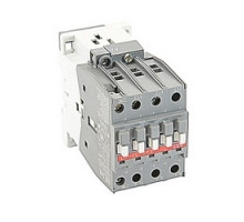 ABB  A40-30-01-81   3 pole, 60 amp, non-reversing across the line contactor with 24V AC coil and 1 NC auxiliary contact
