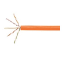 COMMSCOPE SYSTIMAX SOLUTIONS  760105908  2091B ORG C6A 4/23 U/UTP R1000                 Copper Cable, GigaSPEED X10D 2091B, Category 6A, 23 AWG, 4 Pair, Unshielded, UTP, Solid Bare Copper Conductor, FEP/PVC, CMP, Plenum Cable, Orange Ja