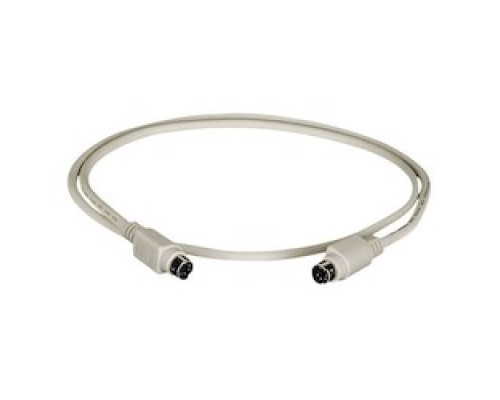 BLACK BOX NETWORK SERVICES EVMPS03-0003-MM         6-Pin Mini DIN Cable - Male/Male, 3-ft. 0.9-m