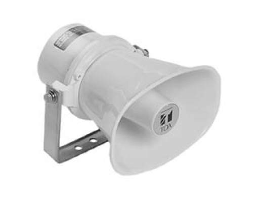 TOA ELECTRONICS INC  SC-610                 Paging Horn Speaker, 10 Watt, 315 Hertz to 12.5 Kilohertz, 110 dB, 222 MM Width x 234 MM Depth x 179 MM Height, ABS Plastic Off-White Cover, For Public Address Announcement