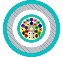BERK-TEK  PDP024AB0707  10066081                 24 Fiber Tight Buffered, Plenum, Single-Mode, Indoor/Outdoor, Yellow Jacket