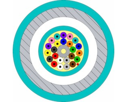 BERK-TEK  PDP024AB0707  10066081                 24 Fiber Tight Buffered, Plenum, Single-Mode, Indoor/Outdoor, Yellow Jacket