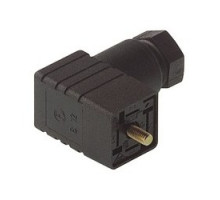 HIRSCHMANN 933024100  GDS 307 black; Cable Socket with central screw M 3 x 28, 3 contacts + PE, PG7, industrial standard 9.4 mm , Type C