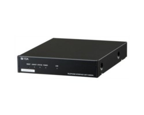 TOA ELECTRONICS INC  N-8000AL                 Telephone Interface Unit, 1-Line, Rack/Desk/Surface Mount, 120 Volt AC, 50/60 Hertz, 8 Watt, 8.3
