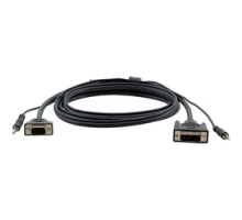 KRAMER 94-0606015 C-MDMA/MGMA-15         DVI-A M & 3.5mm M to 15-pin HD M & 3.5mm M - 15’
