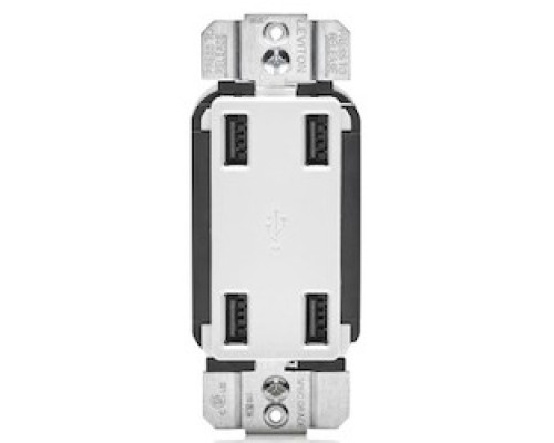 LEVITON  USB4P-W                 4 PORT USB DEVICE-WHITE