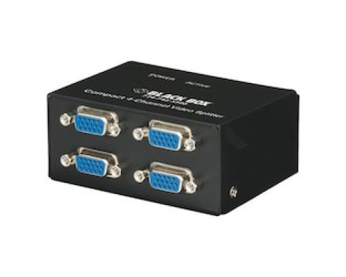BLACK BOX NETWORK SERVICES  AC1056A-4                 Compact VGA Video Splitter - 4-Channel