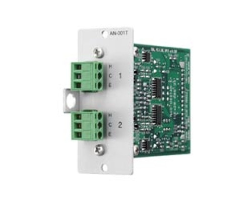 TOA ELECTRONICS INC  AN-001T                 Amplifier Noise Controller Module, 3 Kilo Ohm 2-Channel Sensor Input, 24 Volt DC, 20 Milliampere, -10 dB, 35 MM Width x 91.5 MM Depth x 78 MM Height, Hair Line Aluminum Panel