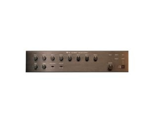 TOA ELECTRONICS INC  A-906MK2UL                 Mixer Power Amplifier, 8-Channel, 120 Volt AC 60 Hertz, 100 Watt, 60 Watt RMS Output, 20 to 20000 Hertz, 16.54