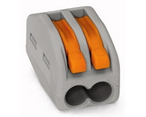 WAGO CORPORATION  222-412/K194-4045   2 COND LEVER NUT 28-12 AWG 50/PK