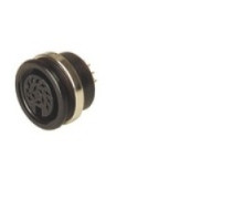 HIRSCHMANN  932221500   MIB 1400 black; Panel-mounted Socket with locking screw, solder joint, not shielded, 14 contacts, female, 3A 34V AC/DC