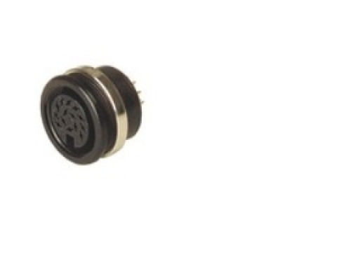 HIRSCHMANN  932221500   MIB 1400 black; Panel-mounted Socket with locking screw, solder joint, not shielded, 14 contacts, female, 3A 34V AC/DC