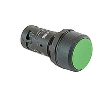 ABB  CP1-10G-20   Non Illum, Flush Push Button Momentary, Flush 2NO Contact Green