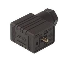 HIRSCHMANN 933399100  GMNL 209 NJ GB1 black; Bridge-type rectifier with protective circuit varistor , 2 contacts + PE, PG9, Type B, DIN EN 175 301-803-B