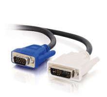 C2G  CG26955  26955                 3m DVI A Male to HD15 Male Video Cable