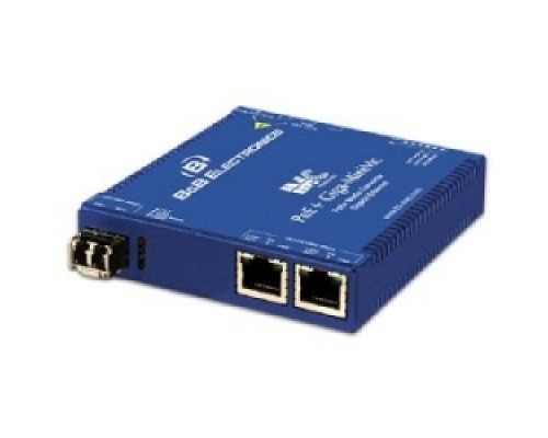 ADVANTECH IMC-390-SFP-US 857-11911  PoE+ Switching Media Converter 10/100/1000 Mbps - Giga-MiniMc, 2TX/SFP requires 1 IE-SFP/1250 Module