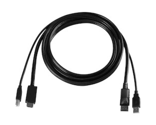 AUSTIN HUGHES CK-6P         CyberView USB / Display Port KVM Cable for 4K KVM 6ft 1.8m