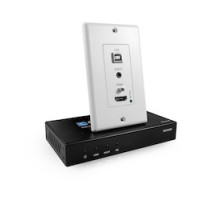 COMPREHENSIVE CONNECTIVITY  CHE-HDBTWP120K                 PRO AV/IT HDBASET 4K SGL GANG HDMI, USB 2.0 & AUDIO WALL PLTEXTENDER KIT TO 230F