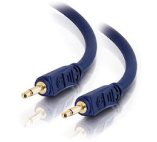 C2G  CG40619  CG40619                 Audio Cable, 3.5 MM Mono Male to 3.5 MM Mono Male, 3’ Length, Blue