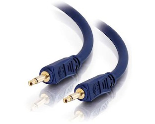 C2G  CG40619  CG40619                 Audio Cable, 3.5 MM Mono Male to 3.5 MM Mono Male, 3’ Length, Blue