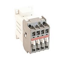 ABB  AL12-30-10-81   3 pole, 27 amp, non-reversing across the line contactor with 24V DC coil and 1 NO auxiliary contact