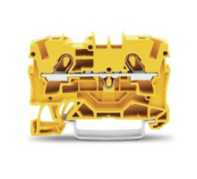 WAGO CORPORATION  2004-1206   2 COND THRU TERMINAL BLOCKS  20-10 AWG SUITABLE FOR EX II YELLOW