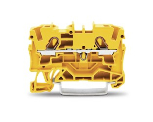 WAGO CORPORATION  2004-1206   2 COND THRU TERMINAL BLOCKS  20-10 AWG SUITABLE FOR EX II YELLOW