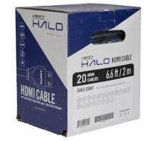 LIBERTY AV  HALO-HC02.5MBP                 Liberty Halo Series Copper HDMI Cable Master Pack