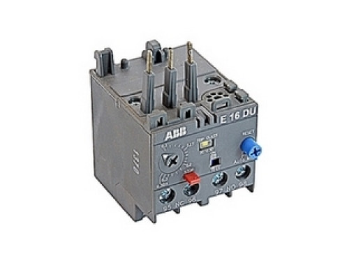 ABB  E16DU0.32   3 pole electronic overload relay with 0.10-0.32 amp setting range