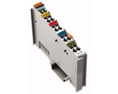 WAGO CORPORATION  750-554   2-CHANNEL ANALOG OUTPUT MODULE 4-20 MA GRAY