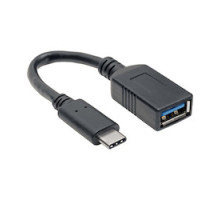 TRIPP LITE U428-C6N-F         USB-C to USB-A Adapter M/F , USB 3.1 Gen 1 5 Gbps , USB-IF Certified, Thunderbolt 3 Compatible, 6-in.