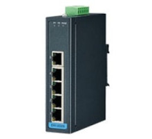 ADVANTECH  EKI-2525I-BE   Unmanaged Industrial Ethernet Switch, 5-Port, 10/100 Mbps, Wide Temperature, DIN-Rail/Wall Mount, 12 to 48 Volt DC, 1.18