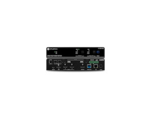ATLONA TECHNOLOGIES  AT-OME-MS42   Omega 4x2 4K/UHD Multiformat Matrix Switcher, With HDMI, USB-C, Display Port, And USB Pass Through Over HDBaseT