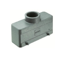 HARTING  09300241421  9300241421   Han B Hoods: Han B Hood Top Entry LC 4 Pegs PG 29