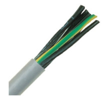LAPP GROUP 401603         Oil Resistant Flexible Control & Power Cable, Stationary, 16 AWG 26/30 1.50 mm2, 3 conductor, Gray PUR Jacket, Unshielded, 0.31