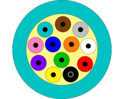 BERK-TEK  PDPK012EB3010/25  10058485                 12 Fiber Tight Buffered, Plenum, Interlock Armored, 50 Um-OM3, Indoor/Outdoor, Aqua Jacket