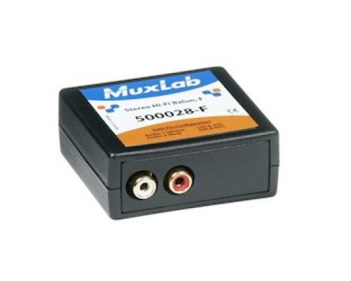 MUXLAB INC  500028-F-2PK                 Stereo Hi-fi Balun, F, 2-pack