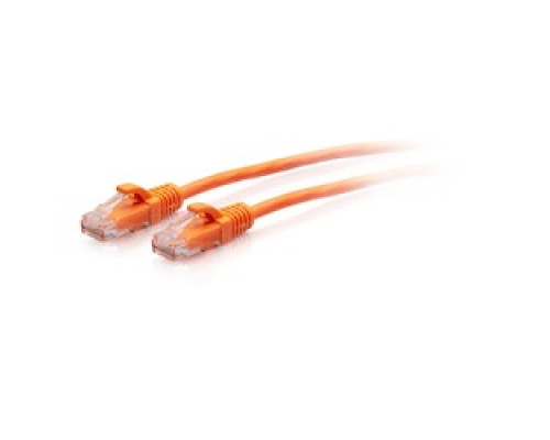 C2G  C2G30175                 3FT/0.9M CAT6A SLIM PATCH 28AWG ORANGE