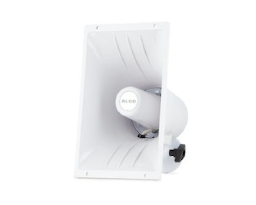 ALGO COMMUNICATION PRODUCTS  1186                 The Algo 1186 Analog Horn Speaker is an outdoor-rated analog speaker used as an accessory for the 8180 SIP Audio Alerter and the 1825PM Duet Plus Loud Ringer when additional volume is req