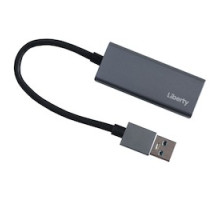 LIBERTY AV  USBA2RJ45                 Liberty Ethernet Adapter USB A Male To Rj45 Female