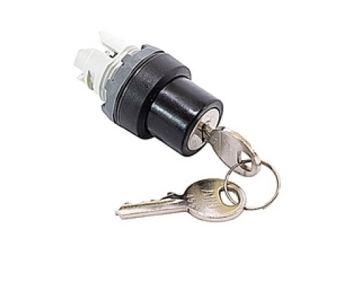 ABB  M2SSK3-101   Key-Operated Sel. Switch Two Position, Spring Return to B Key Code Ronis 455