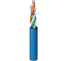 BELDEN  1213 007U1000   UTP, Cat 5E, CMP, Commercial, 24-4P UTP-CMP SOL BC CAT5E, FRPO/FEP/FRLSPVC VIOLET 1000FT, RLX NONBONDED-PAIR