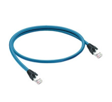HIRSCHMANN  900002027  J424TPESTJT04.0M   Industrial Ethernet Cord Set, RJ45 to RJ45, 24 AWG, TPE, Teal Jacket, 4.0M