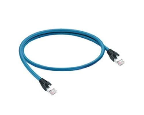 HIRSCHMANN  900002024  J424TPESTJT01.0M   Industrial Ethernet Cord Set, RJ45 to RJ45, 24 AWG, TPE, Teal Jacket, 1.0M