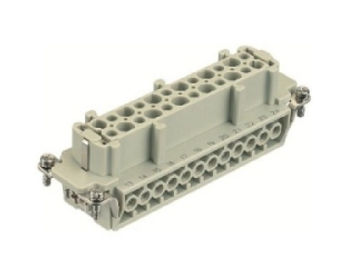 HARTING 09330242711  Han E Female Insert: Han 48E insert female screw 25-48