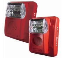 BOSCH SECURITY SYSTEMS  GEC3-12WR                 Wall Horn/Strobe, 15-75cd 12V, Red