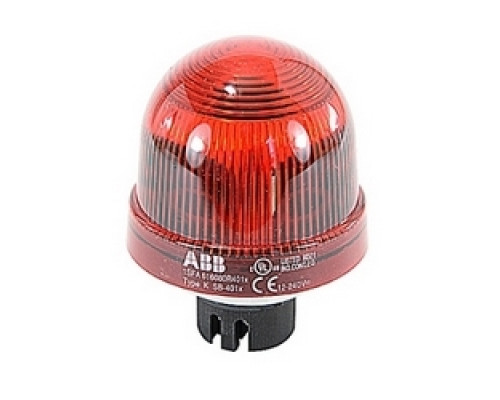 ABB  KSB-401R   Optical module for signal beacon with red permanent light, 12 to 24V AC/DC for bulb BA 15d